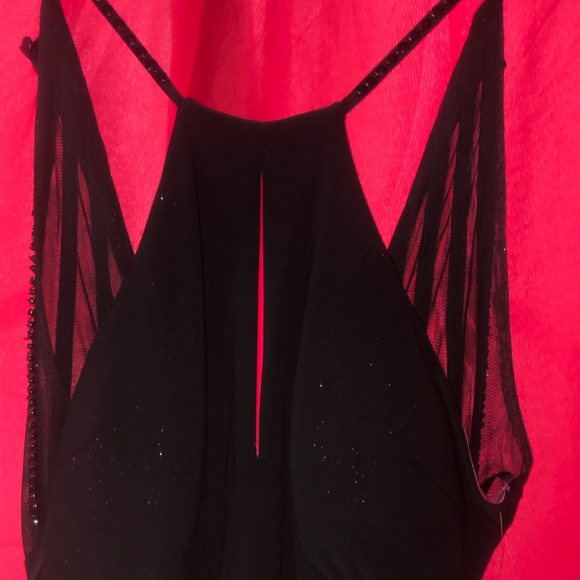 Black prom dress (NEVER WORN WITH TAGS) - Picture 5 of 5